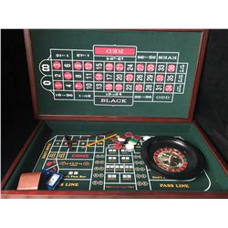 Trademark Poker 4-in-1 Casino Game Table Roulette, Craps, Poker, Blackjack