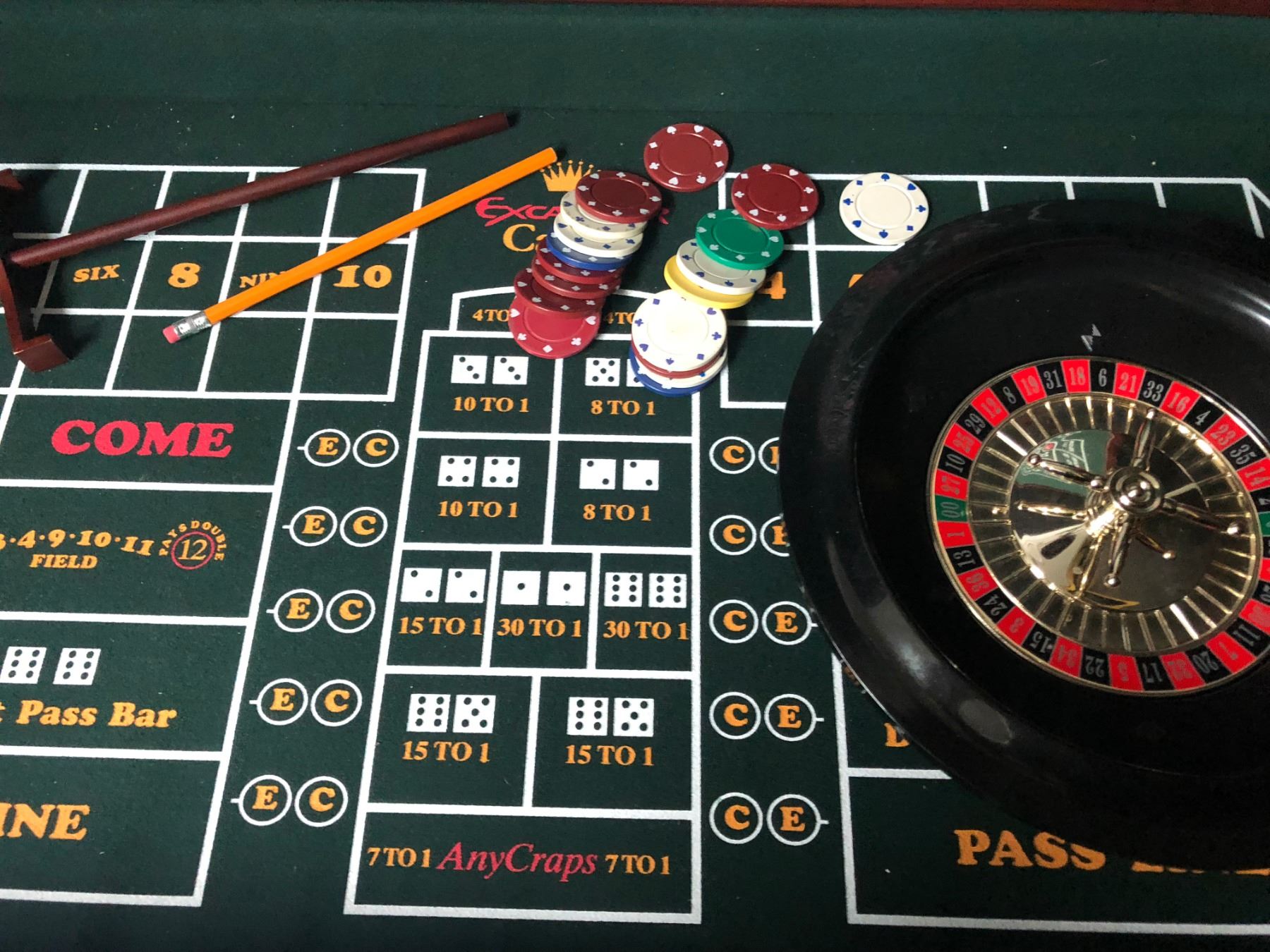 4in1 Casino Game Table By Trademark Poker