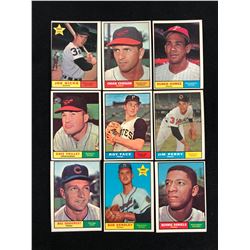 1961 TOPPS BASEBALL CARD LOT