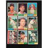 Image 1 : 1961 TOPPS BASEBALL CARD LOT