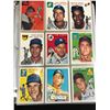 Image 2 : 1954 TOPPS BASEBALL CARDS COMPLETE REPRINT SET
