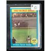 Image 1 : 1961 TOPPS BASEBALL~#306~THE 1960 WORLD SERIES ~VIRDON SAVES GAME ONE