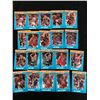 Image 1 : 1990 FLEER BASKETBALL ALL-STARS CARD LOT