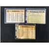 Image 2 : TOPPS BASEBALL CHECKLISTS CARD LOT