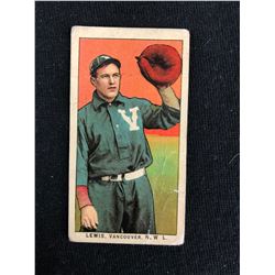 1909 Obak T212 Lewis Vancouver NWL Tobacco Baseball Card