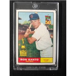 1961 Topps #35 Ron Santo RC