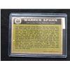 Image 2 : 1961 Topps #589 Warren Spahn