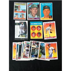 BASEBALL TRADING CARDS LOT (VARIOUS YEARS)