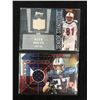 Image 1 : GAME WORN JERSEY FOOTBALL CARD LOT