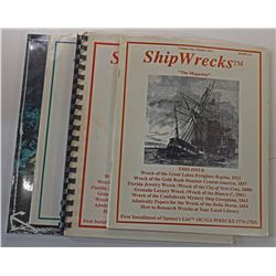 Shipwrecks "The Magazine" Journal Volume 1 Issues