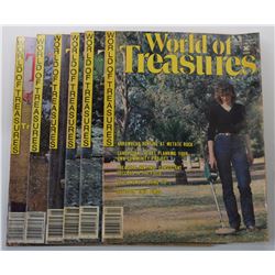 International Club Digest's World of Treasures Magazine 1982 through 1983 Issues