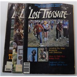 Lost Treasure Magazine 1979 through 1980 Issues