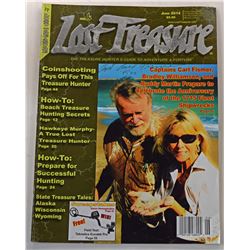 Lost Treasure Magazine June 2014 Issue Signed by Carl Fismer