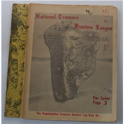 National Treasure Hunters League Volumes 1 through 7 including signed letter from Art McKee
