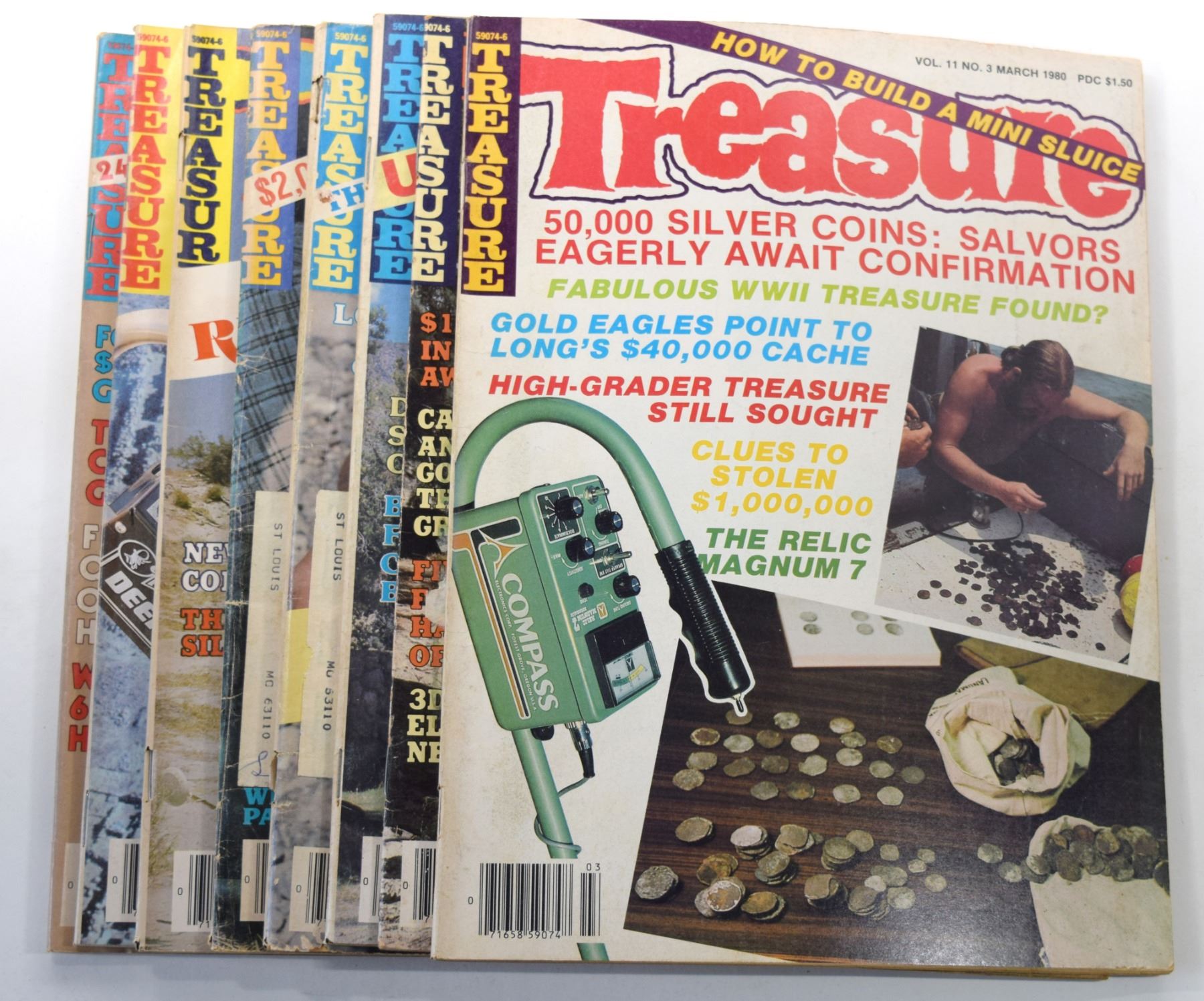 Treasure Magazine 1980 Issues