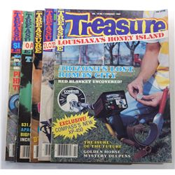 Treasure Magazine 1987 through 1989 Issues