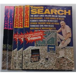 Treasure Search Magazine 1973 through 1974 Issues