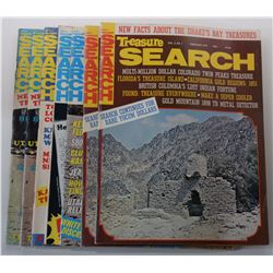 Treasure Search Magazine 1975 through 1976 Issues