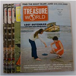 Treasure World Magazine 1969 through 1975 Issues