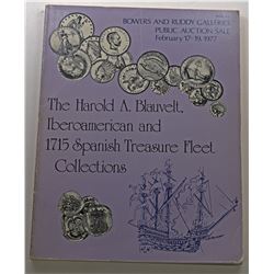 Bowers and Ruddy Galleries. THE HAROLD A. BLAUVELT, IBEROAMERICAN AND 1715 SPANISH TREASURE FLEET CO