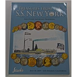 Stack's. TREASURE FROM THE S.S. NEW YORK AND OTHER IMPORTANT PROPERTIES