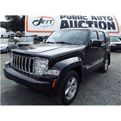 D3 --  2008 JEEP LIBERTY , Black , 183978  KM's