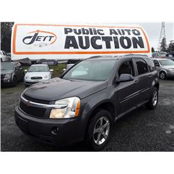 G1 --  2007 CHEVROLET EQUINOX LT , Grey , 240028  KM's