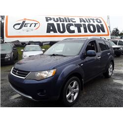 D6 --  2007 MITSUBISHI OUTLANDER XLS , Blue , 174087  KM's