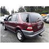 Image 4 : A9 - 1999, MERCEDES-BENZ ML-320, SUV, RED, 319,788 KM'S "No Reserve"