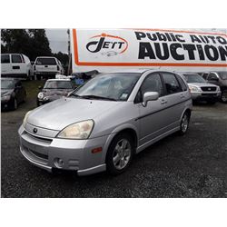 D2 --  2002 SUZUKI AERIO SX , Grey , 148922  KM's