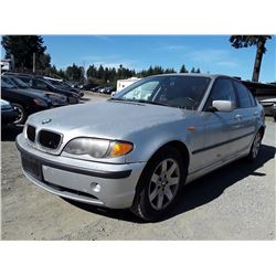 M2 --  2004 BMW 325I SEDAN, GREY, 186,514 KMS