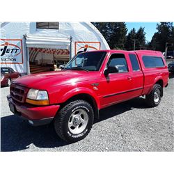 A7 --  2000 FORD RANGER , Red , 233201  KM's