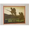 Image 1 : British WWI Poster, "Don't Stand Looking at This