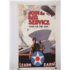 Image 1 : American WWI Poster, 'Join The Air Service ' Give Er T