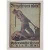 Image 1 : German WWI Poster (in 2 Parts), "Vergekt Uns Nich