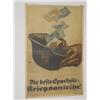 Image 1 : German 2 Part WWI Poster, "Die Beste Sparkasse:  