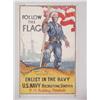 Image 1 : American WWI Poster, "Follow the Flag - Enlist in