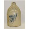 Image 1 : 2 GAL. HAXSTUN and CO. JUG W/ FLORAL DECORATION -