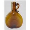 Image 1 : 8" CHESTNUT GROVE HANDLED CHESTNUT FLASK - CHESTN