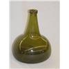 Image 1 : 7" DUTCH ONION BOTTLE - OLIVE GREEN, SURFACE WEAR