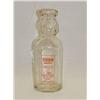 Image 1 : 9 1/2" BABY FACE MILK BOTTLE - SHAWS DAIRY BRATTL
