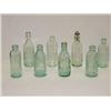 Image 1 : LOT (8) BOTTLES - 5 HUTCH STYLE and 3 BLOB TOPS (