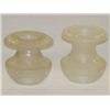 Image 1 : PR. SANDWICH CUT and FROSTED ARGAND LAMP SHADES W
