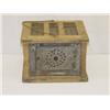 Image 1 : 19TH CENT. PIERCED TIN FOOT WARMER IN A WOODEN FR