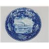 Image 1 : 8 1/4" DARK BLUE AMERICAN HISTORICAL STAFFORDSHIR