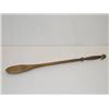 Image 1 : EARLY 21 3/4" CARVED WOODEN SPOON; 