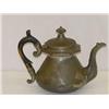 Image 1 : 7 1/2" AMERICAN PEWTER TEAPOT BY SHELDON and FELT