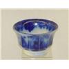 Image 1 : 5 3/4" FLOW BLUE PANELED WASTE BOWL - SCINDE PATT