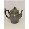 Image 1 : 8" AMERICAN PEWTER TEAPOT I. VICKERS - MINOR WEAR