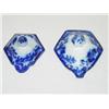 Image 1 : (2) RARE CREAMER OR PITCHER LIDS - SCINDE PATTERN